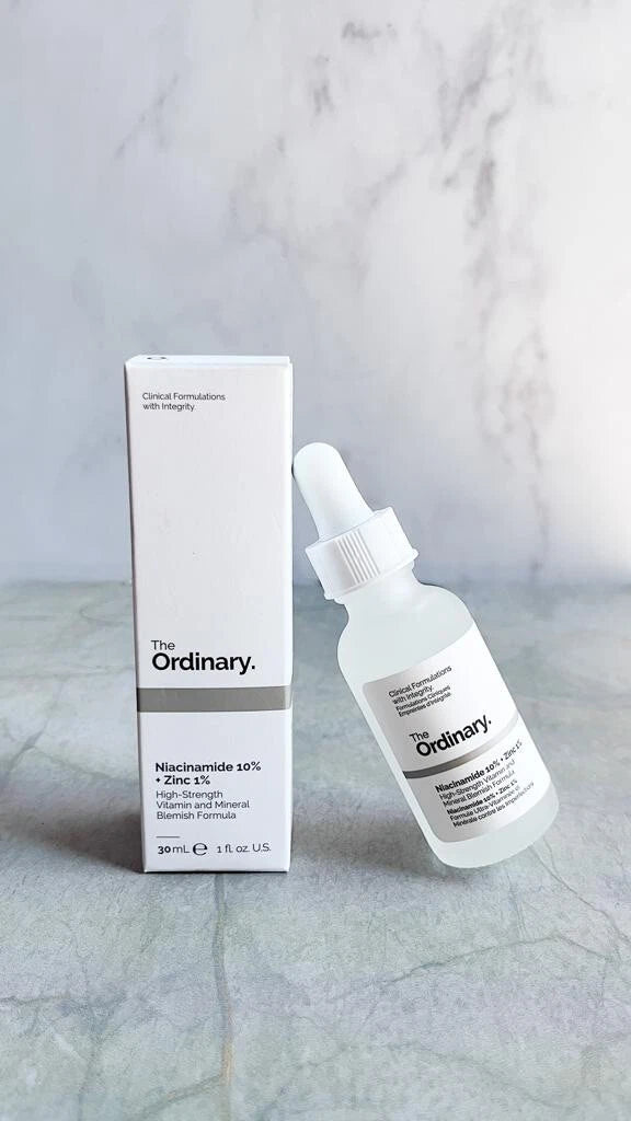 The Ordinary Niacinamide 10% + Zinc 1% Serum – 1 oz / 30 mL