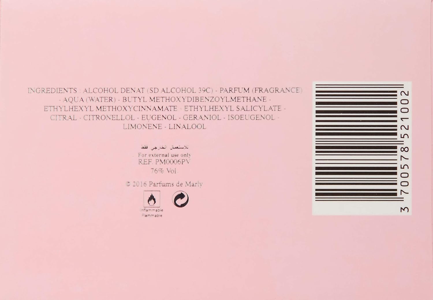 Parfums de Marly Delina – Rose Floral Parfum for Women 75 ml / 2.5 oz