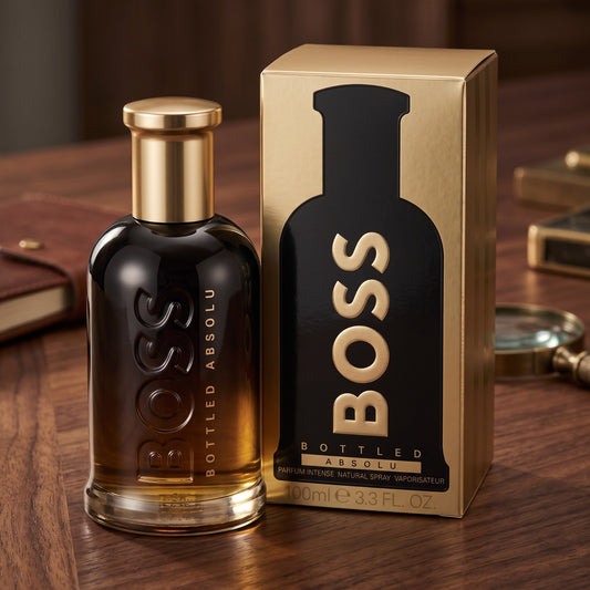 BOSS Bottled Absolu Eau de Parfum Intense for Men – 100ml / 3.3 FL. OZ.