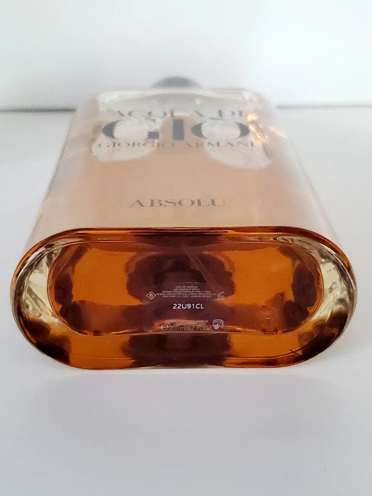Giorgio Armani Acqua Di Gio Absolu Eau de Parfum for Men – 6.7 oz / 200 ml | Original No Cellophane
