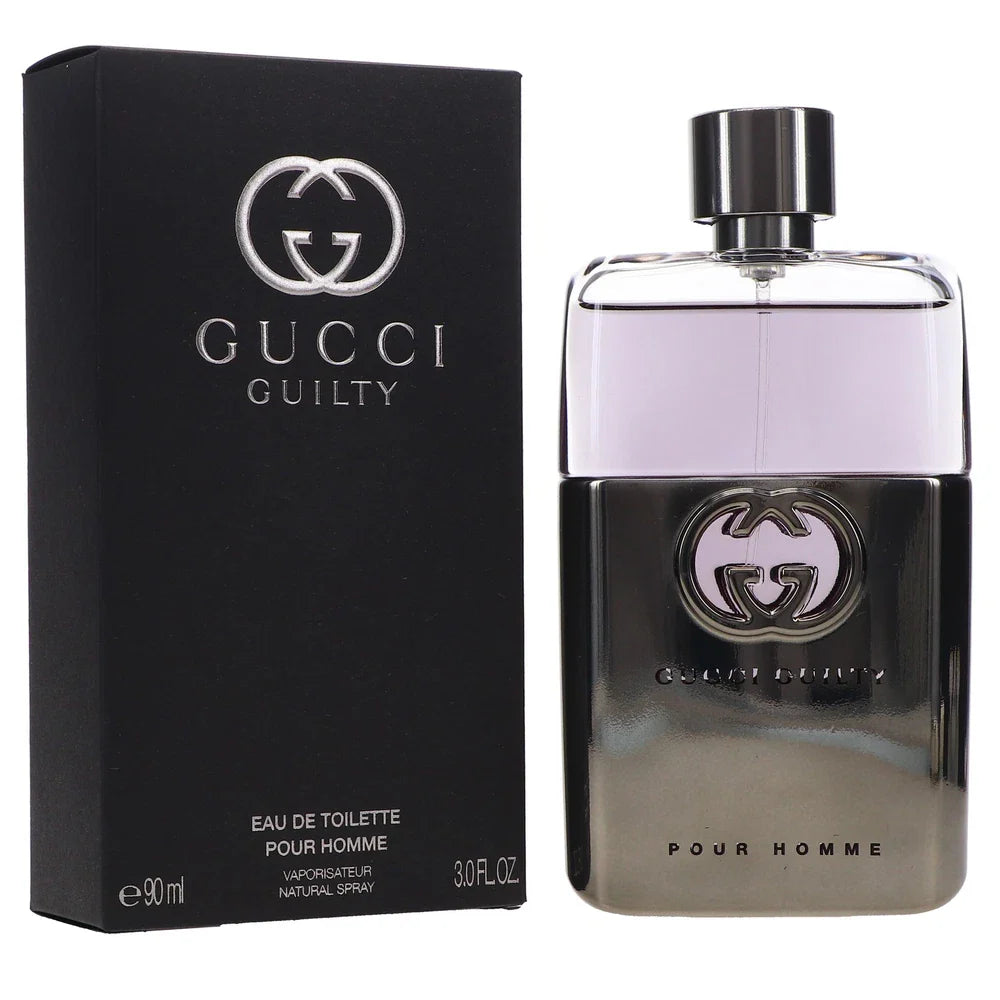 Gucci Guilty Pour Homme Eau de Toilette for Men – 3.0 oz / 90 ml
