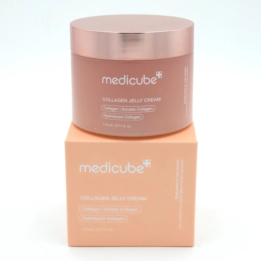 MEDICUBE Collagen Jelly Cream – Active Collagen Complex Moisturizer | 110ml | K-Beauty