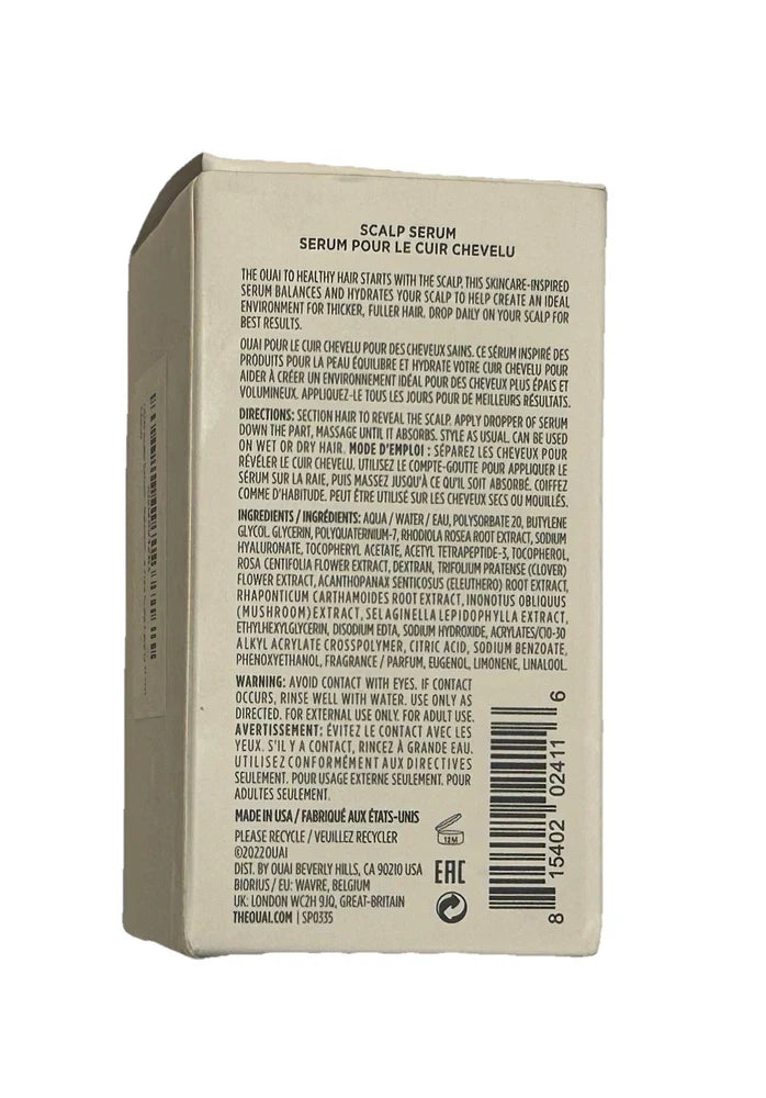 OUAI Scalp Serum for Thicker, Fuller Hair | 2 oz
