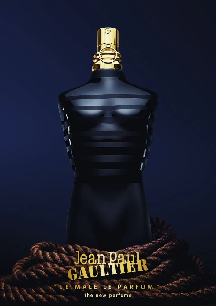 Jean Paul Gaultier Le Male Le Parfum Eau de Parfum for Men – 4.2 oz / 125 ml | Sealed | Authentic