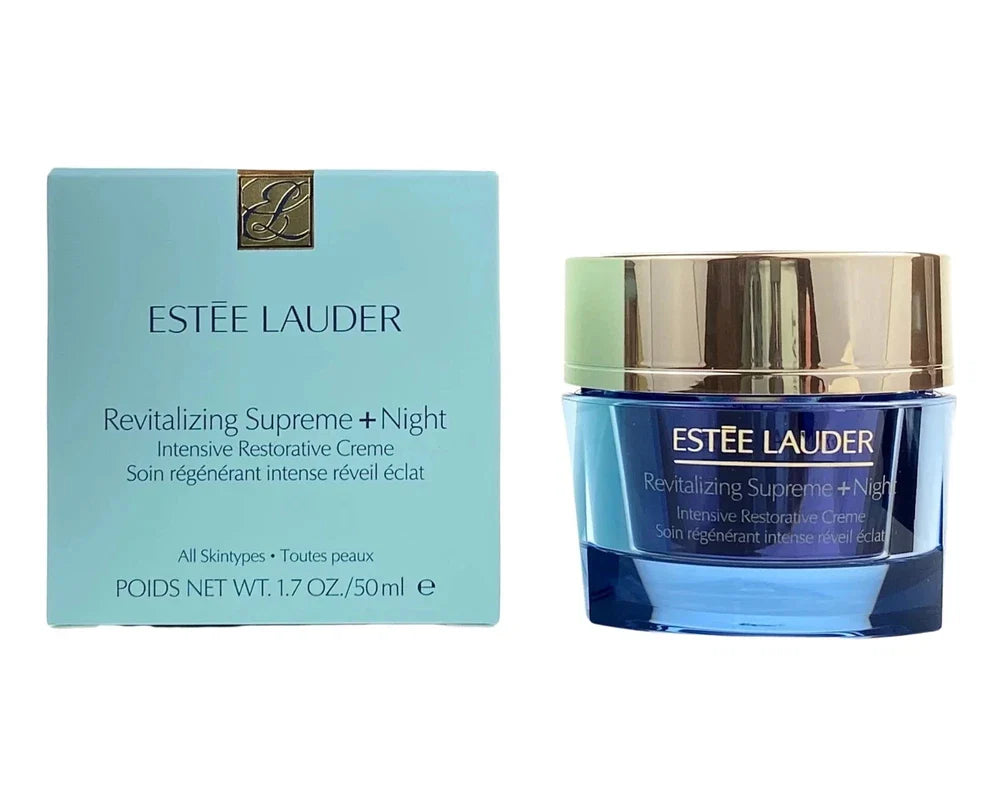 Estée Lauder Revitalizing Supreme+ Night Intensive Restorative Cream – Anti-Aging Night Cream | 1.7 oz / 50ml