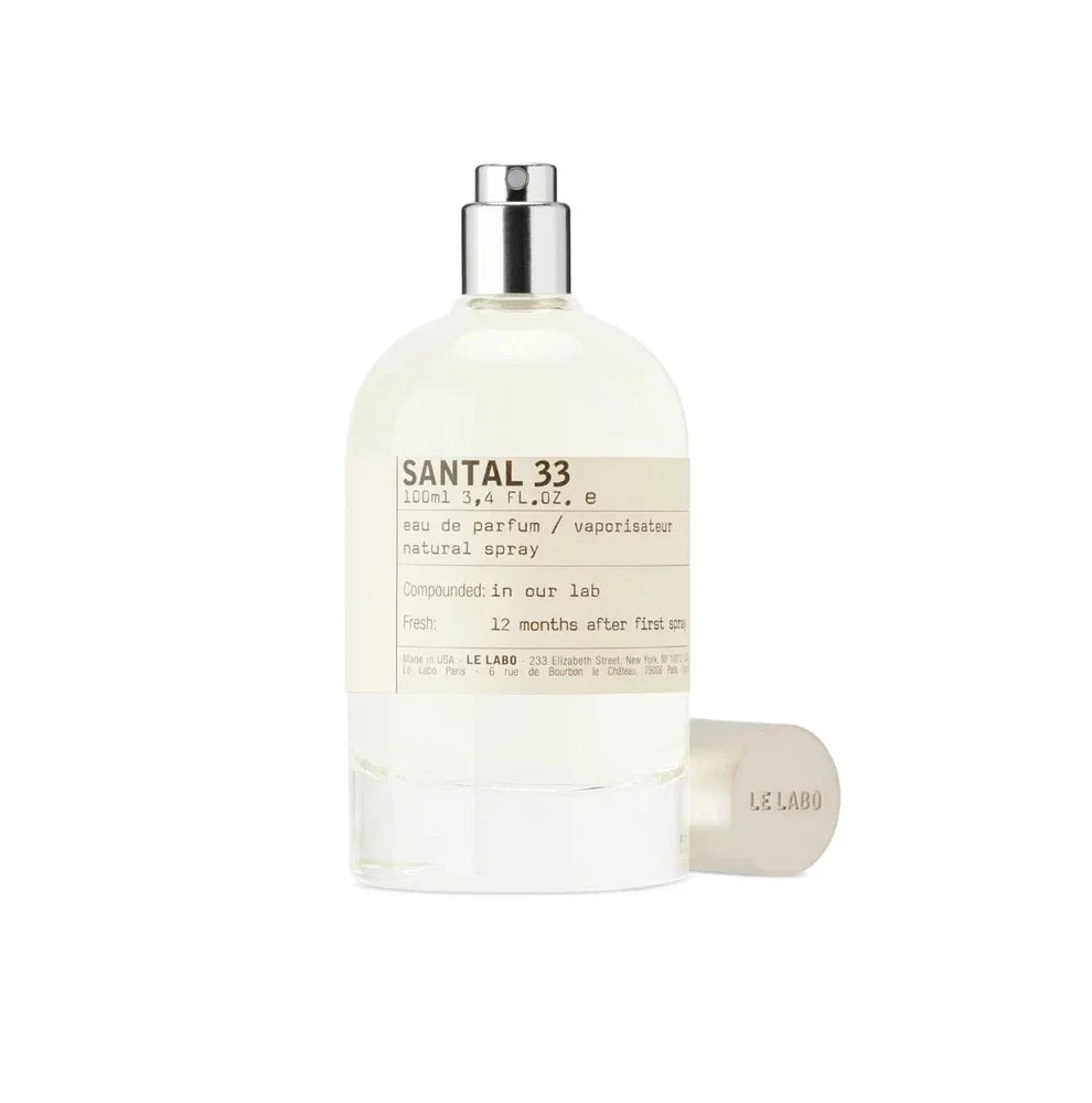 Le Labo Santal 33 Eau de Parfum Unisex – 3.4 oz / 100 ml | Authentic | No Box
