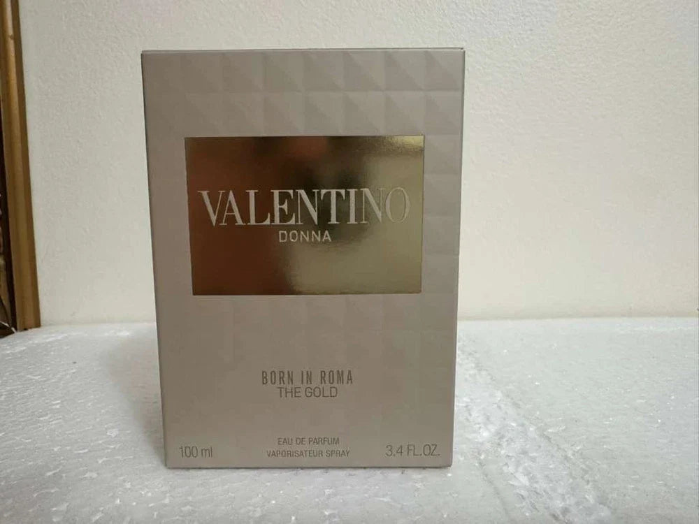Valentino Born In Roma The Gold Donna Eau de Parfum for Women – 3.4 oz / 100 ml | New & Sealed
