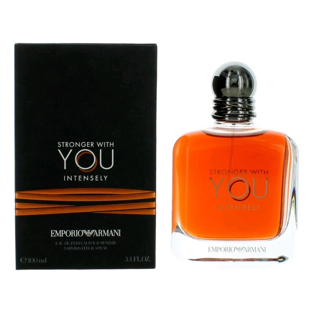 Emporio Armani Stronger With You Intensely – Men's Eau de Parfum 3.4 oz EDP Spray