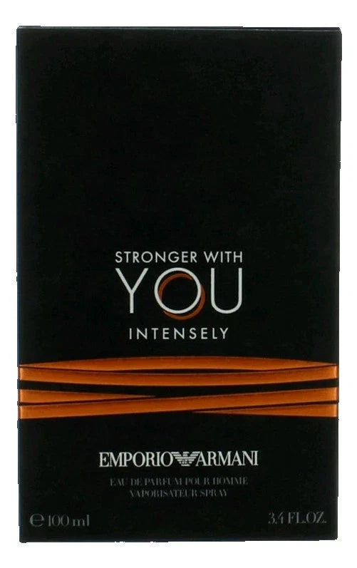 Emporio Armani Stronger With You Intensely – Men's Eau de Parfum 3.4 oz EDP Spray