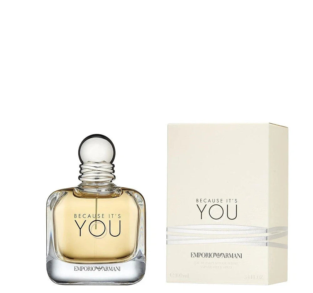 Emporio Armani Because It’s You – Women’s Eau de Parfum 3.4 oz EDP Spray