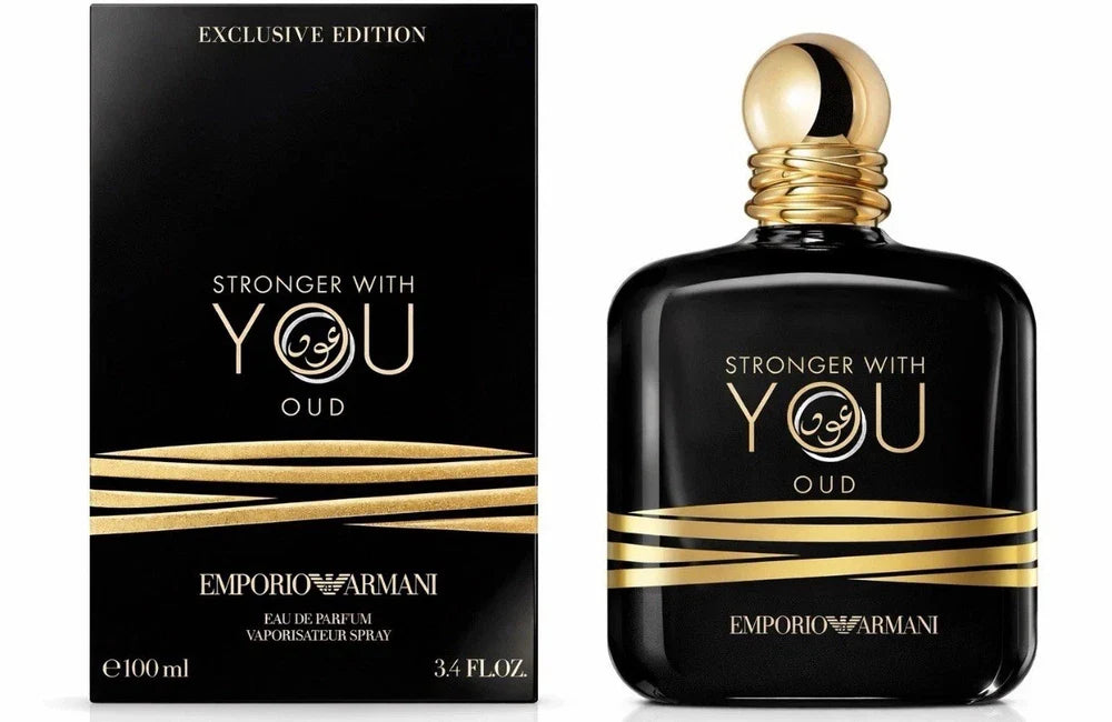 Emporio Armani Stronger With You Oud – Men's Eau de Parfum 3.4 oz EDP Spray