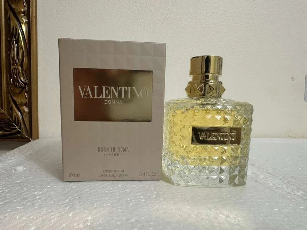 Valentino Born In Roma The Gold Donna Eau de Parfum for Women – 3.4 oz / 100 ml | New & Sealed