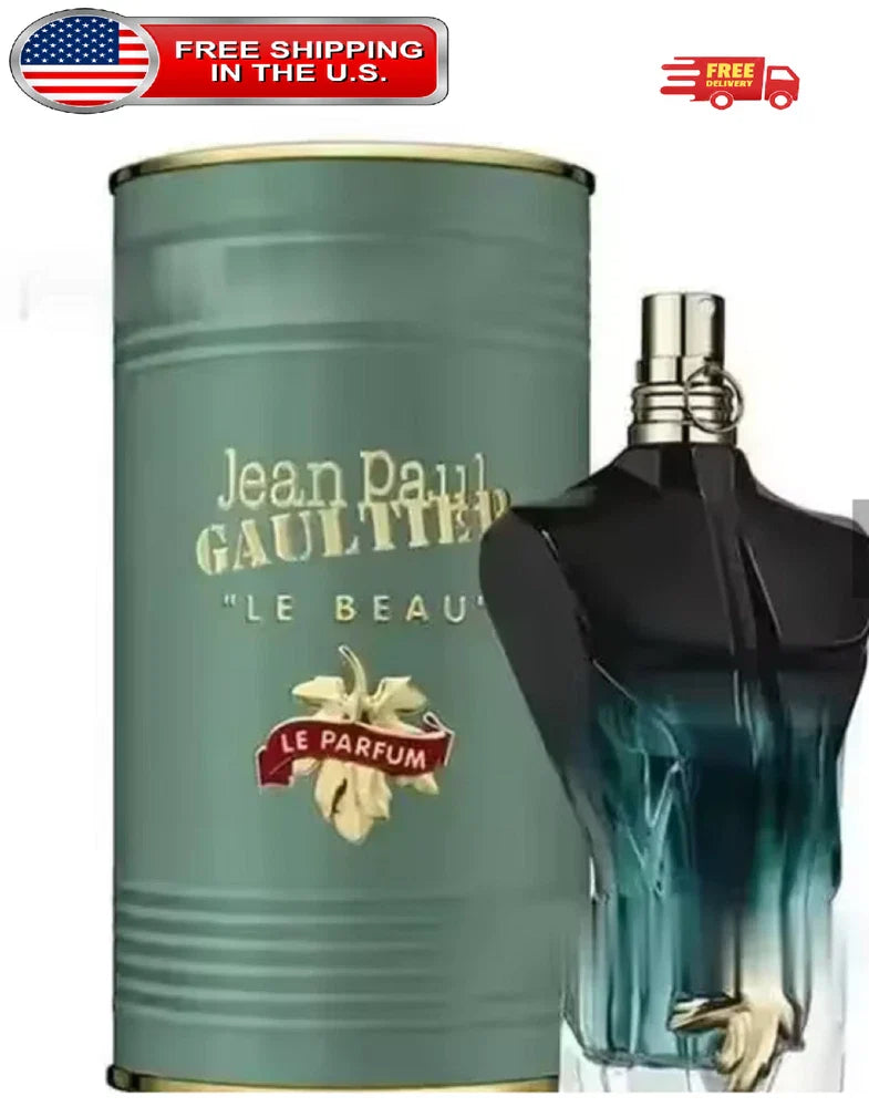 Jean Paul Gaultier Le Beau Le Parfum Intense Eau de Parfum for Men – 4.2 oz / 125 ml | Authentic