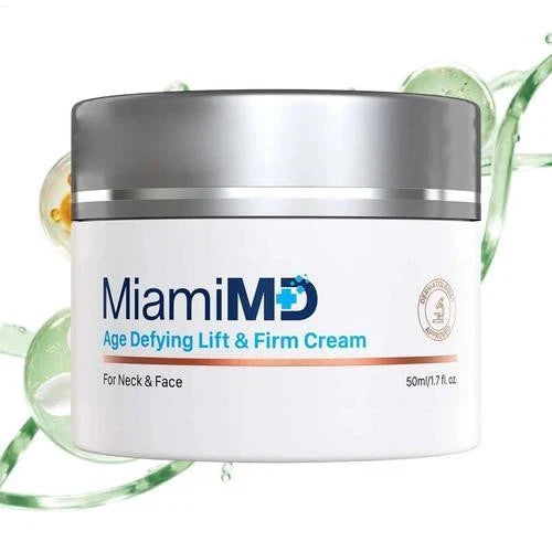 MiamiMD Age Defying Lift & Firm Cream for Neck & Face – Anti-Aging Moisturizer | 50ml