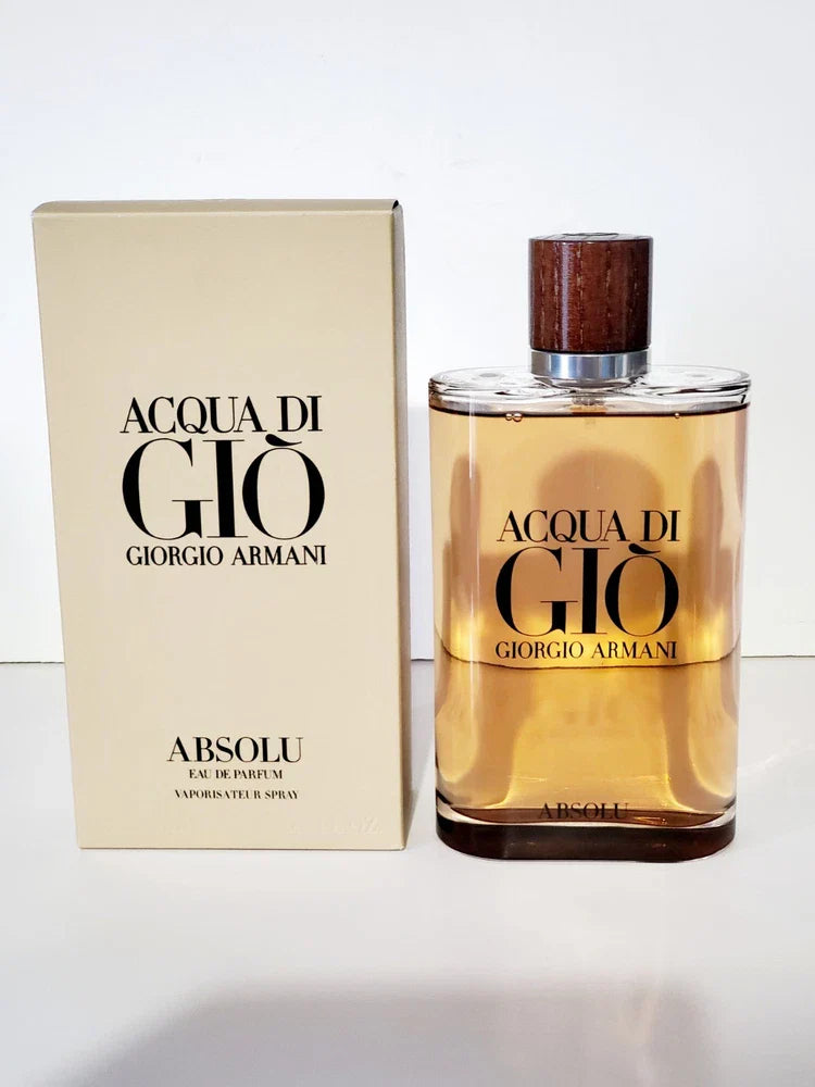 Giorgio Armani Acqua Di Gio Absolu Eau de Parfum for Men – 6.7 oz / 200 ml | Original No Cellophane
