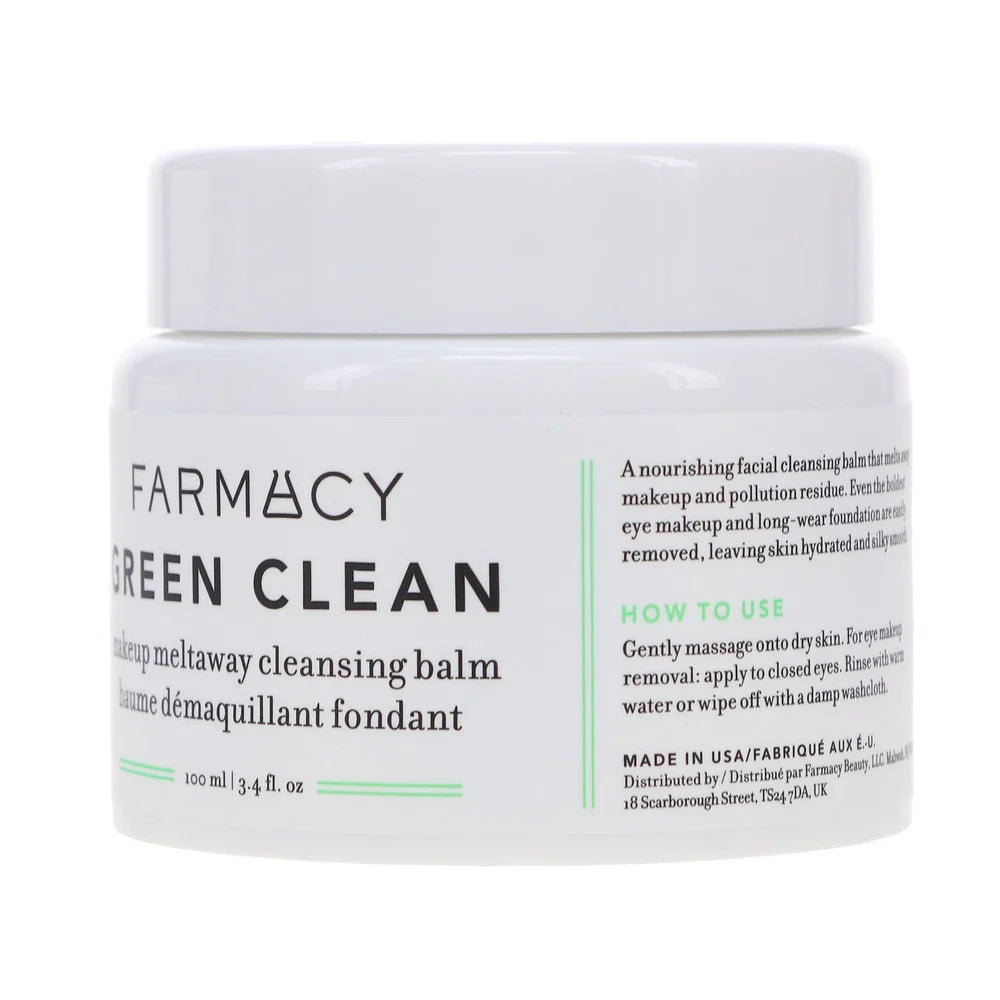 Farmacy Green Clean Makeup Meltaway Cleansing Balm | 3.4 oz