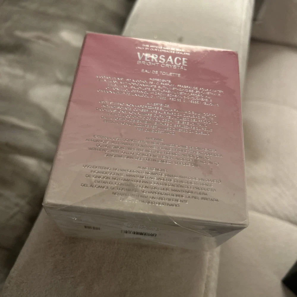 Versace Bright Crystal Eau de Toilette for Women – 3.0 oz / 90 ml
