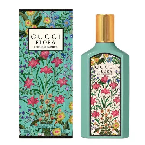 Gucci Flora Gorgeous Jasmine Eau de Parfum for Women – 3.3 oz / 100 ml | New in Box | Authentic