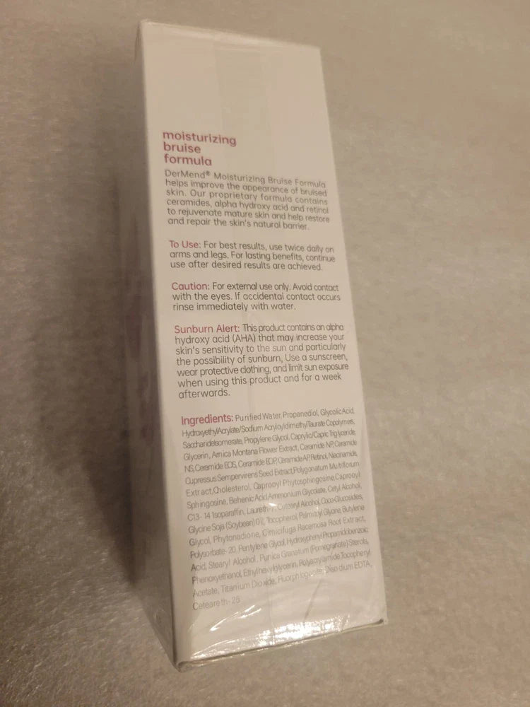 Dermend Moisturizing Bruise Formula Cream | 4.5 fl oz