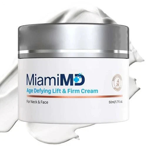 MiamiMD Age Defying Lift & Firm Cream for Neck & Face – Anti-Aging Moisturizer | 50ml