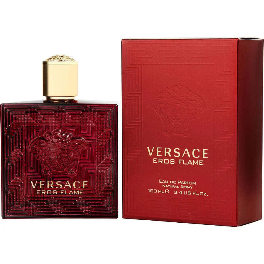 Versace Eros Flame Eau de Parfum for Men – 3.4 oz / 100 ml | New in Box
