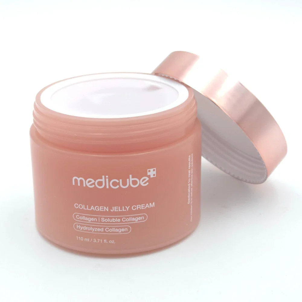 MEDICUBE Collagen Jelly Cream – Active Collagen Complex Moisturizer | 110ml | K-Beauty