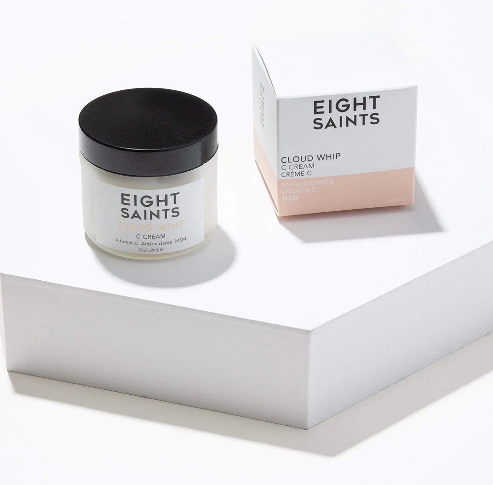 Eight Saints Cloud Whip Vitamin C Face Moisturizer – Natural & Organic Day Cream | 2 oz