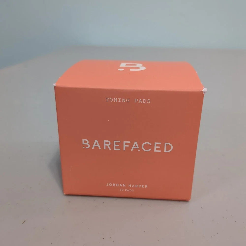 Barefaced Toning Pads – Exfoliating Face Pads | 60 Count