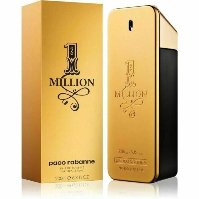 Paco Rabanne 1 Million Eau de Toilette Spray for Men 6.7 oz